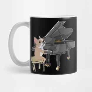 Piano Music Dog T-Shirt Funny Pet Gift Idea Mug